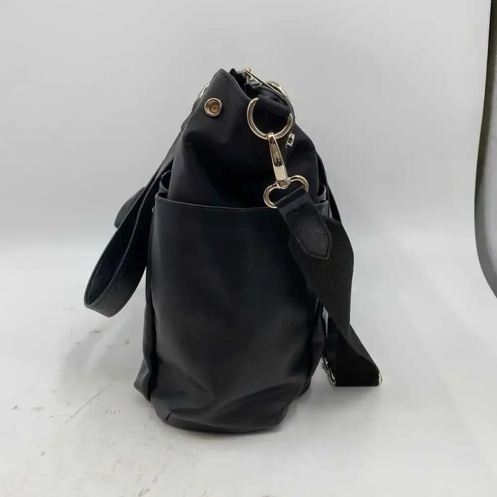 BEIS Black Faux Leather Tote | Women’s OS | Classic Baby Bag
